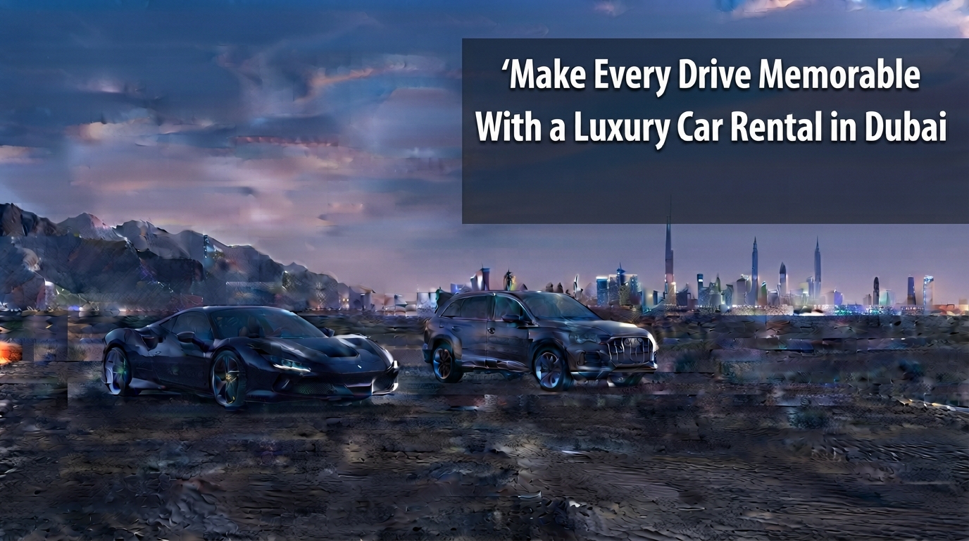 Make Every Drive Memorable With a Luxury Car Rental in Dubai